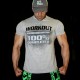 T-shirt Grey Workout 100% completed