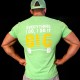 T-shirt Lime Green Everything i do, ido it BIG