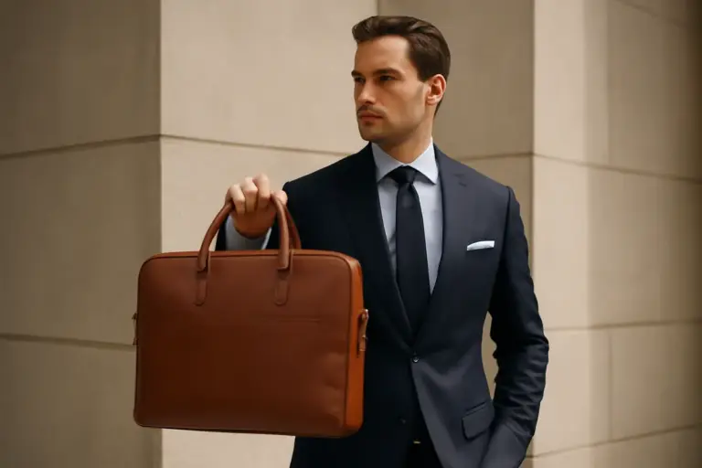 Borse a mano maschili: i dettagli che fanno davvero la differenza sull’eleganza quotidiana