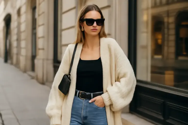 Come rendere unico un look con il cardigan oversize? Strategie facili dalle influencer