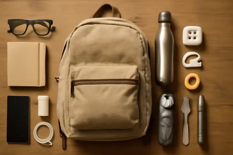 Cosa mettere nello zaino ogni giorno? Gli accessori utili che non immagineresti mai