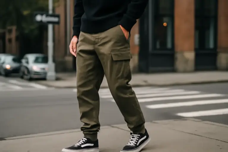 Pantaloni cargo uomo moderni: il dettaglio che evidenzia uno stile metropolitano autentico
