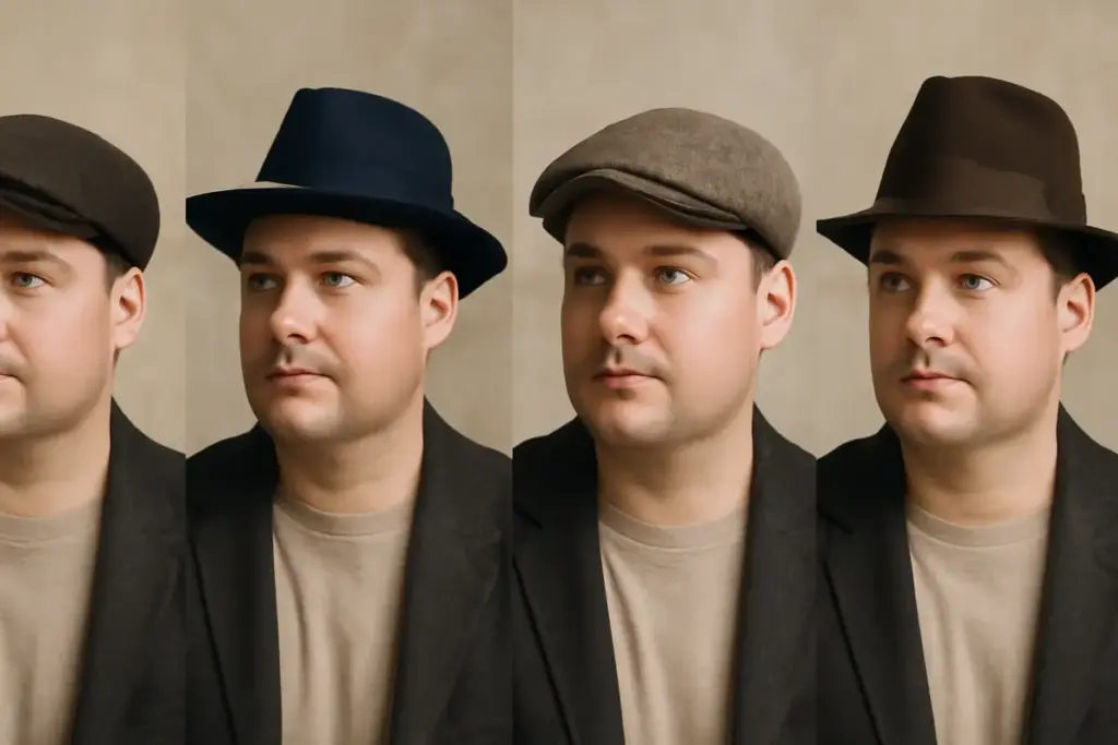 Quali cappelli uomo valorizzano davvero un volto tondo? Le opzioni migliori secondo i designer