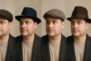 Quali cappelli uomo valorizzano davvero un volto tondo? Le opzioni migliori secondo i designer