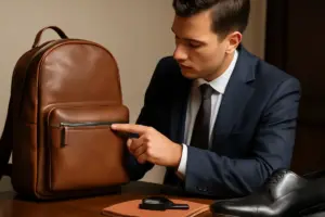 Come scegliere uno zaino in pelle per outfit formali? Dettagli da controllare per non rischiare errori