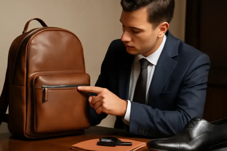 Come scegliere uno zaino in pelle per outfit formali? Dettagli da controllare per non rischiare errori