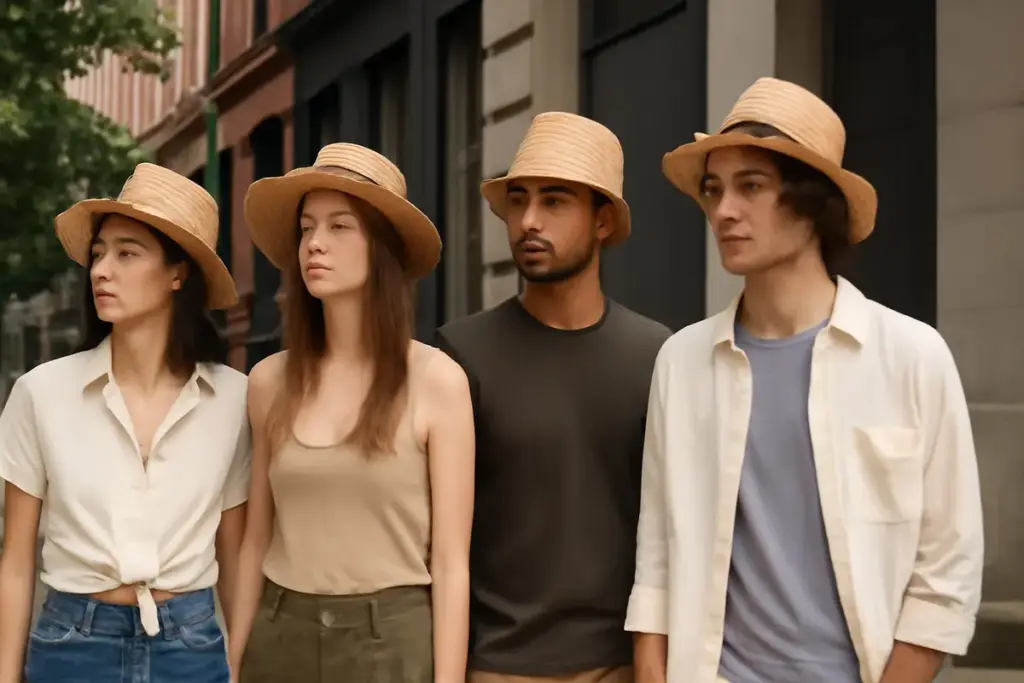 Cappelli in rafia alla moda 2024: i modelli must-have per outfit freschi e urbani