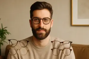 Quali occhiali da vista uomo stanno bene con la barba? Abbinamenti sicuri per mettere in risalto i lineamenti