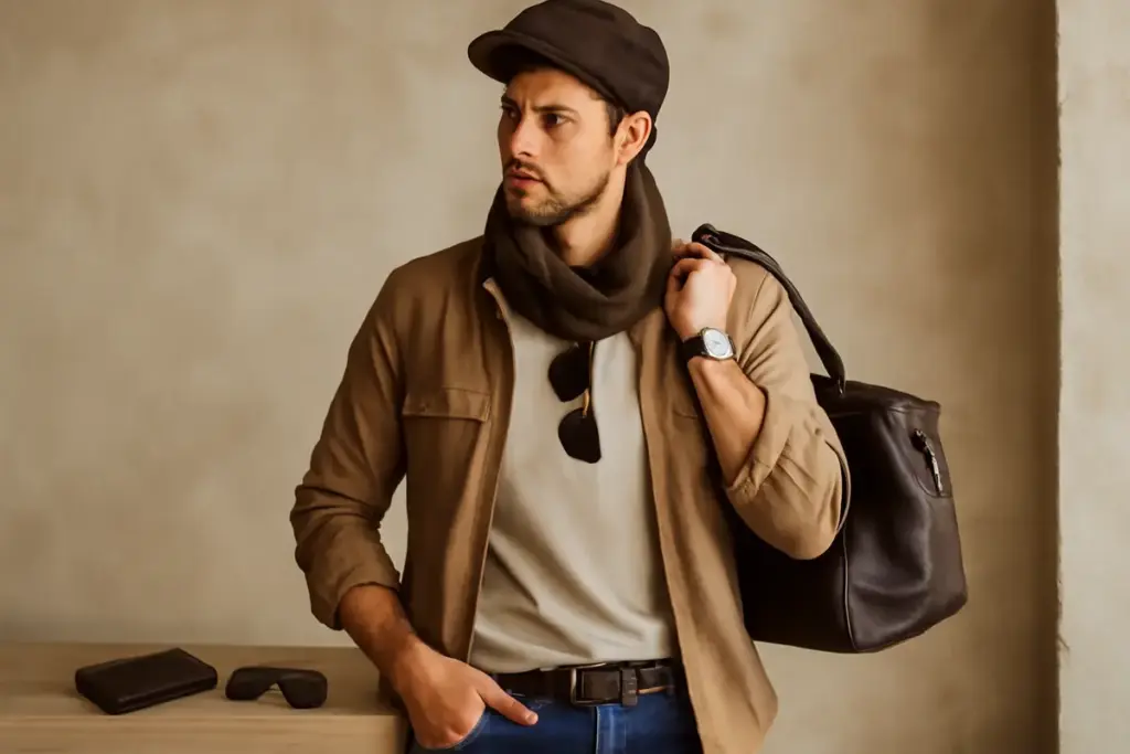 Quali accessori uomo valorizzano il look casual? Scopri i must-have della stagione