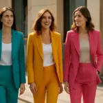 Tailleur colorati per il giorno: il tocco segreto che trasforma il look da ufficio a smart casual