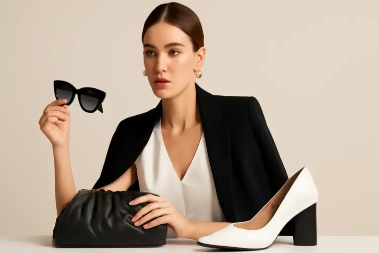 Quali accessori abbinare a un look black and white? I trucchi degli stylists spiegati facile