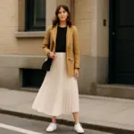 Gonne plissettate donna: il trucco per indossarle anche fuori occasioni formali