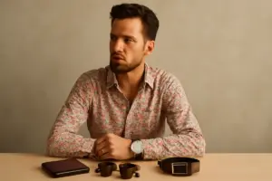 Come abbinare una camicia fantasia con accessori uomo? Scopri la strategia degli stylist per sembrare sempre curato
