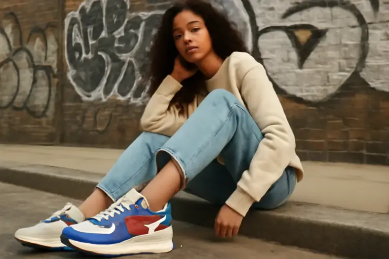Sneakers color block tendenza streetwear: l’abbinamento che rinfresca ogni outfit con semplicità