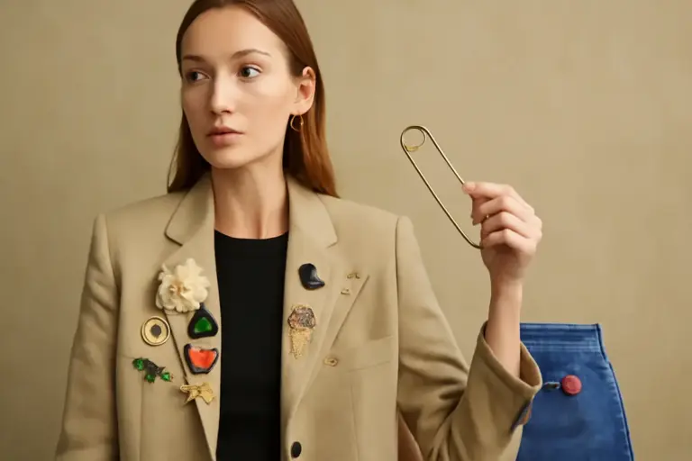 Perché le spille stanno tornando di moda? Idee creative per usarle in modo originale
