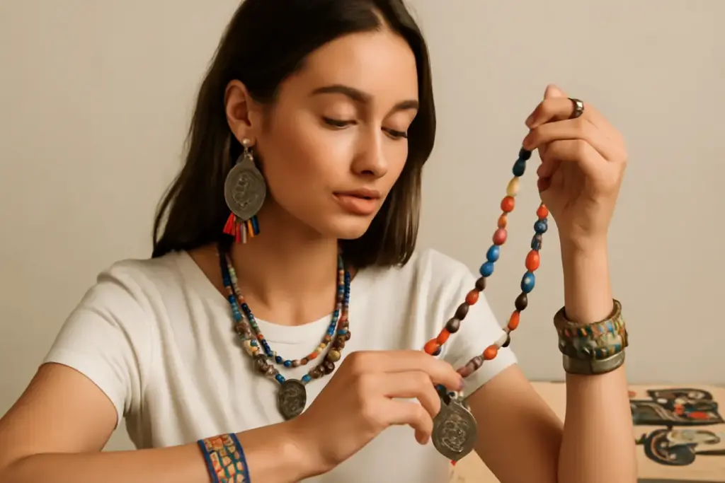 Bigiotteria etnica contemporanea: come sceglierla per personalizzare anche i look più semplici